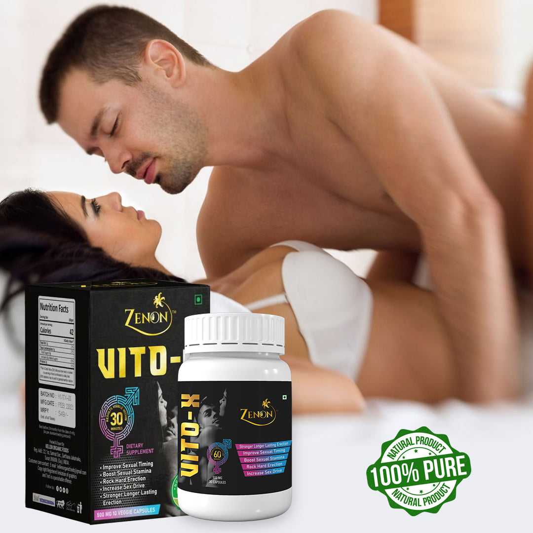 VITO - X Capsule + GV TEX Capsule + VITO - X Oil for Male