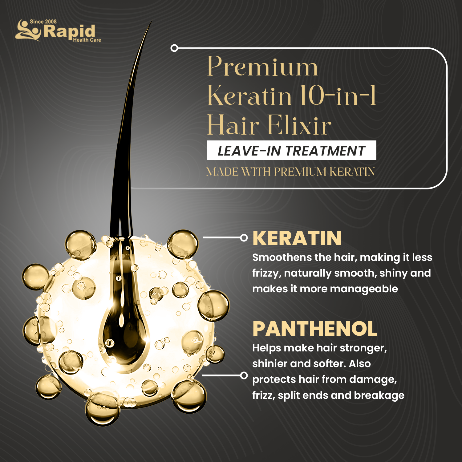 Rapid Keratin 10 in 1 Hair Elixir